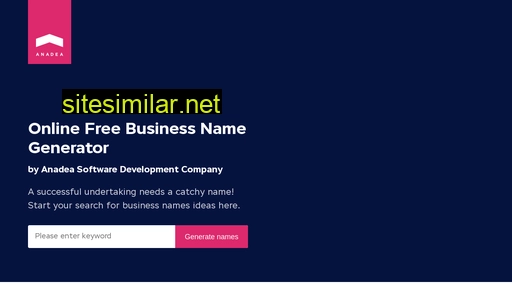 businessnameguide.com alternative sites