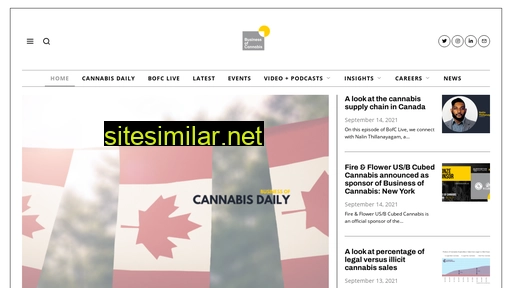 businessofcannabis.com alternative sites