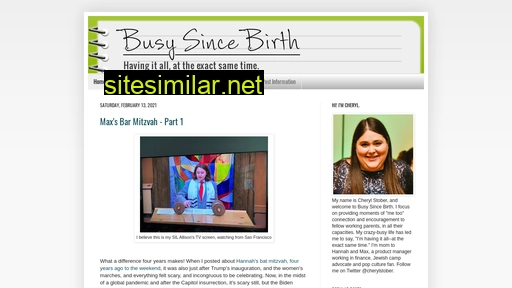 busysincebirth.com alternative sites
