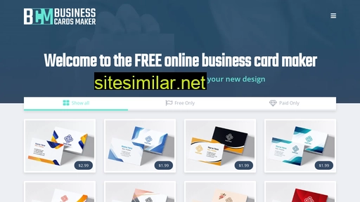 businesscardsmaker.com alternative sites