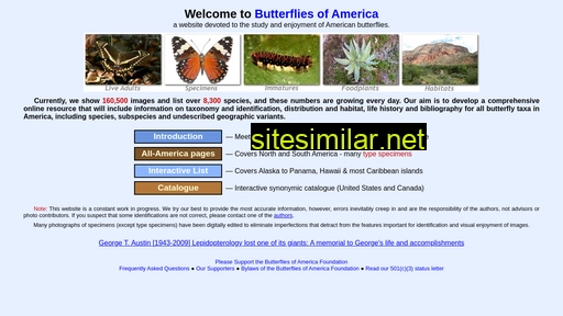 Butterfliesofamerica similar sites