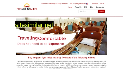 buyairlinemiles.com alternative sites
