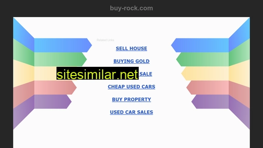 Buy-rock similar sites