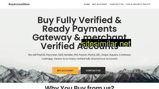 buyaccountnow.com alternative sites