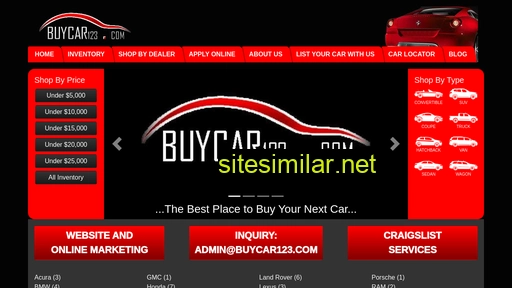 buycar123.com alternative sites