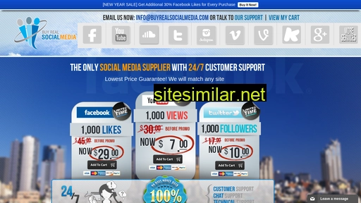 buyrealsocialmedia.com alternative sites