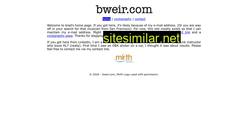 bweir.com alternative sites
