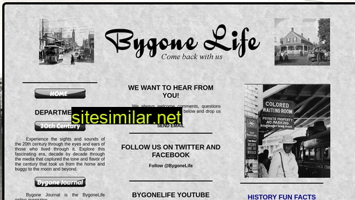 bygonelife.com alternative sites