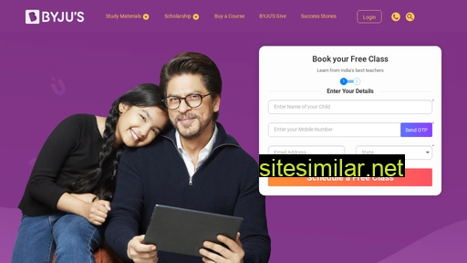 Byjus similar sites