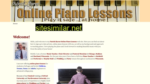 Byrnepianolessons similar sites