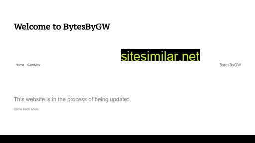 bytesbygw.com alternative sites