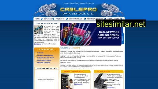 Cableprodata similar sites
