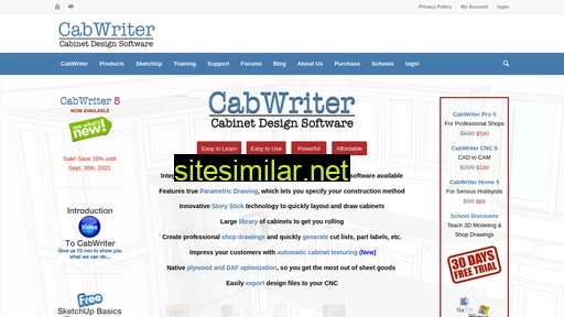 Cabwritersoftware similar sites