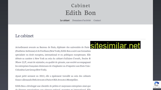 cabinet-edithbon.com alternative sites