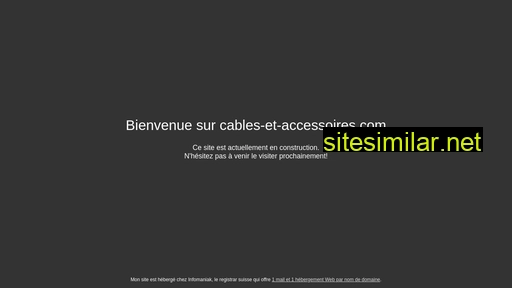 Cables-et-accessoires similar sites