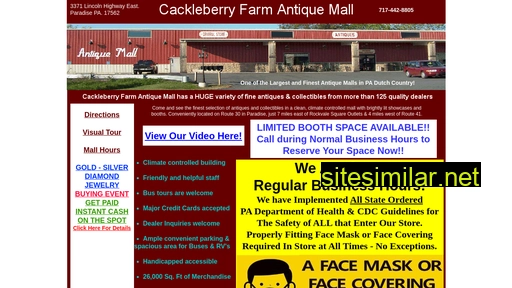Cackleberryfarmantiquemall similar sites