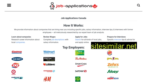 Job-applications similar sites