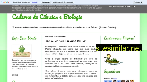 cadernodecienciasebiologia.blogspot.com alternative sites