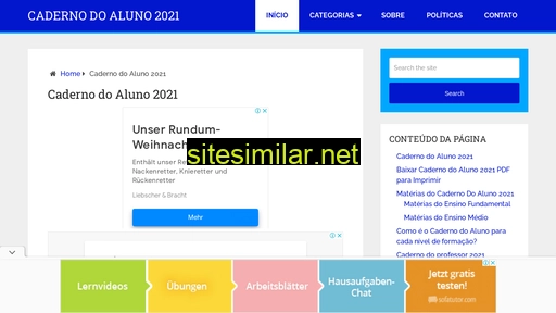 cadernodoaluno2021.com alternative sites