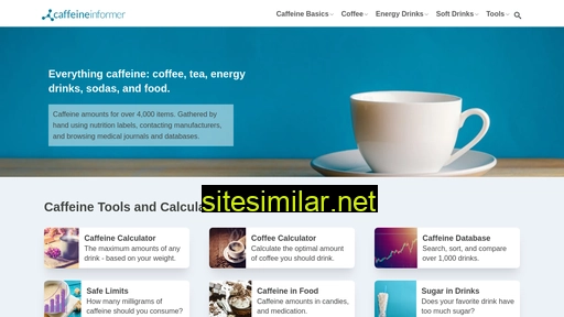 caffeineinformer.com alternative sites