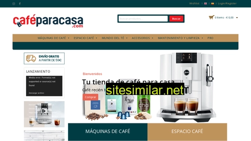 Cafeparacasa similar sites
