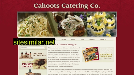 Cahootscatering similar sites