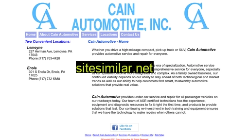 Cainautomotive similar sites