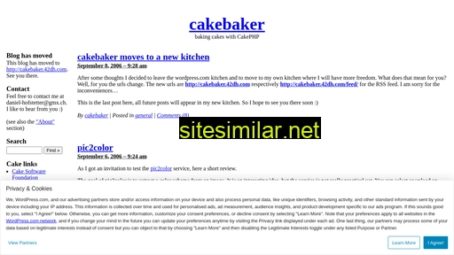 cakebaker.wordpress.com alternative sites