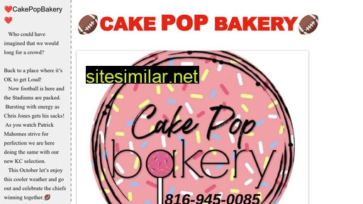 cakepopbakery.com alternative sites