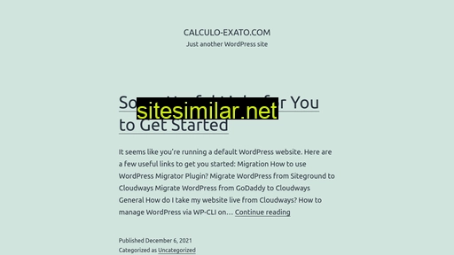 calculo-exato.com alternative sites