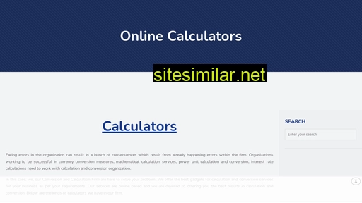 calculatorology.com alternative sites