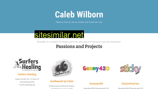 calebwilborn.com alternative sites