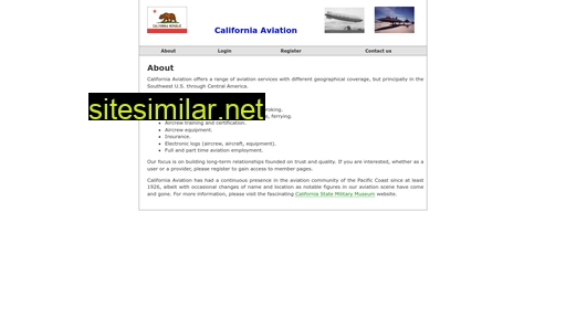 California-aviation similar sites