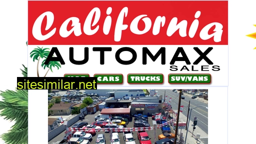californiaautomaxsales.com alternative sites
