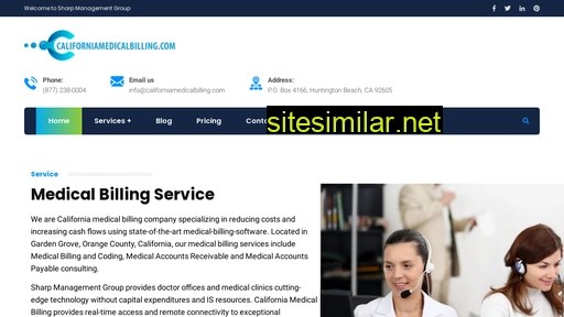 Californiamedicalbilling similar sites