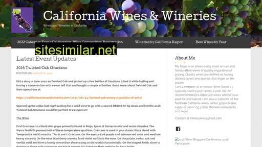californiawinesandwineries.com alternative sites