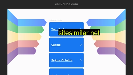 Call2cuba similar sites