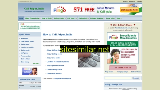 callingjaipur.com alternative sites