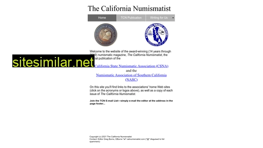 calnumismatist.com alternative sites