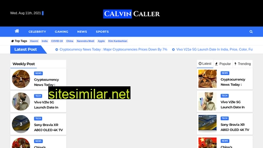 Calvincaller similar sites
