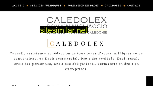 Caledolex-nc similar sites