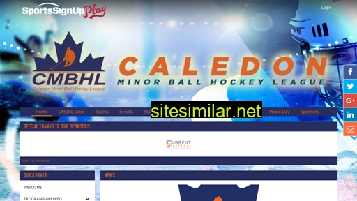 caledonballhockey.com alternative sites