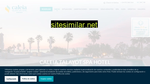 caleiatalayotspahotel.com alternative sites