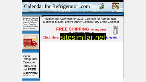 calendarforrefrigerator.com alternative sites