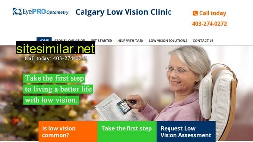 Calgarylowvision similar sites