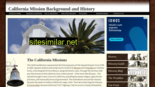 californiamissionguide.com alternative sites