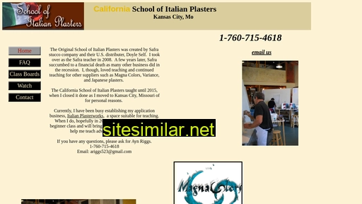 californiaschoolofitalianplasters.com alternative sites