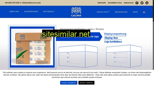 calima-eco.com alternative sites