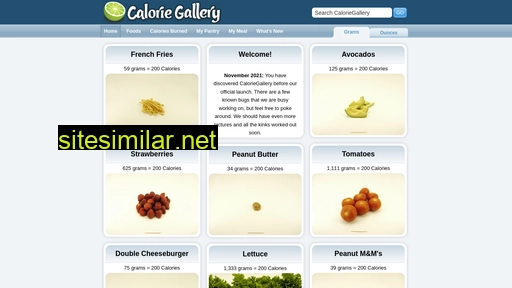 caloriegallery.com alternative sites