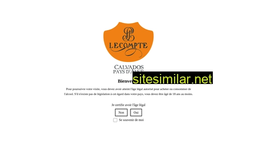 calvados-lecompte.com alternative sites